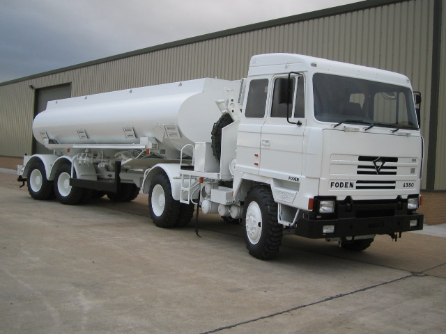 Foden MWAD 8x6 Tanker truck - Govsales of mod surplus ex army trucks, ex army land rovers and other military vehicles for sale